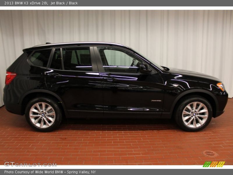 Jet Black / Black 2013 BMW X3 xDrive 28i