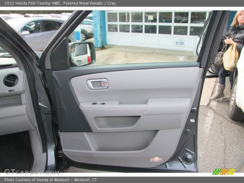 Polished Metal Metallic / Gray 2012 Honda Pilot Touring 4WD