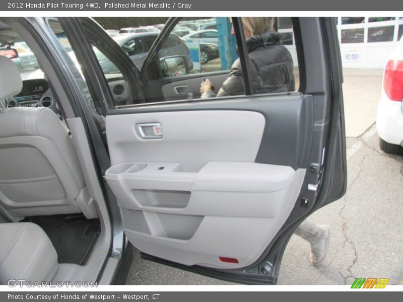 Polished Metal Metallic / Gray 2012 Honda Pilot Touring 4WD