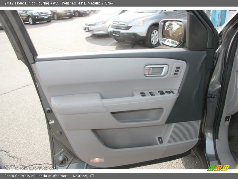 Polished Metal Metallic / Gray 2012 Honda Pilot Touring 4WD