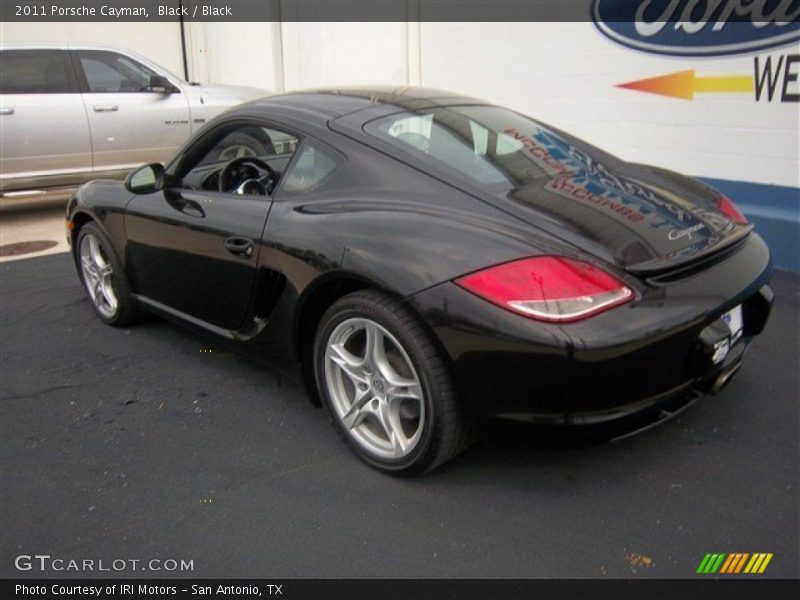 Black / Black 2011 Porsche Cayman