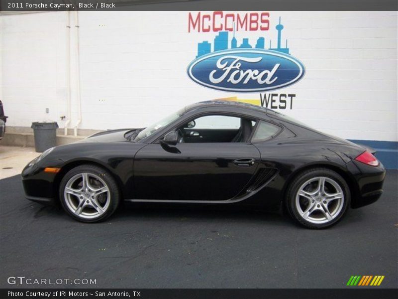 Black / Black 2011 Porsche Cayman