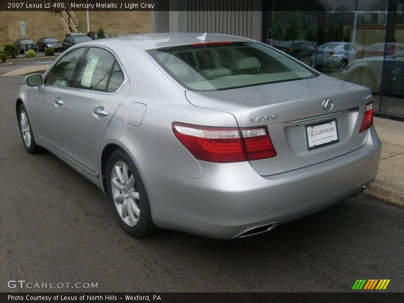 Mercury Metallic / Light Gray 2007 Lexus LS 460
