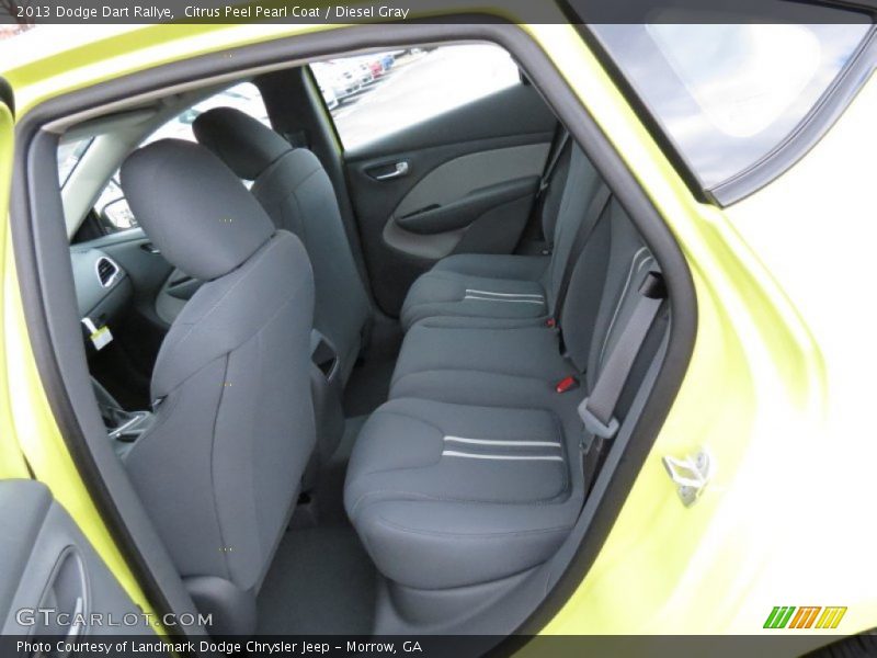 Citrus Peel Pearl Coat / Diesel Gray 2013 Dodge Dart Rallye