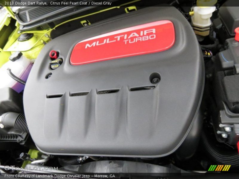 Citrus Peel Pearl Coat / Diesel Gray 2013 Dodge Dart Rallye