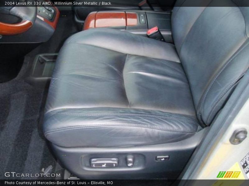 Millinnium Silver Metallic / Black 2004 Lexus RX 330 AWD
