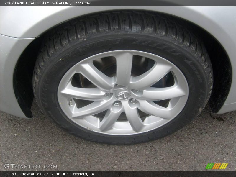 Mercury Metallic / Light Gray 2007 Lexus LS 460