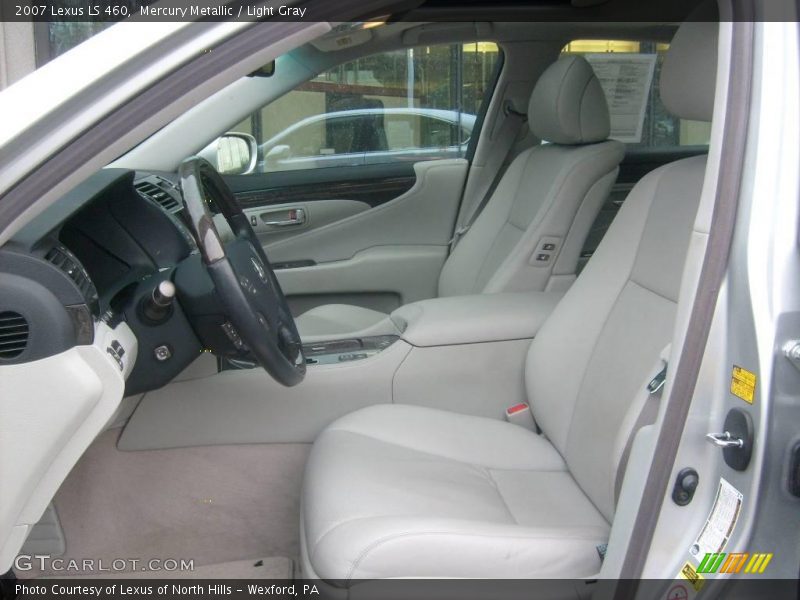 Mercury Metallic / Light Gray 2007 Lexus LS 460