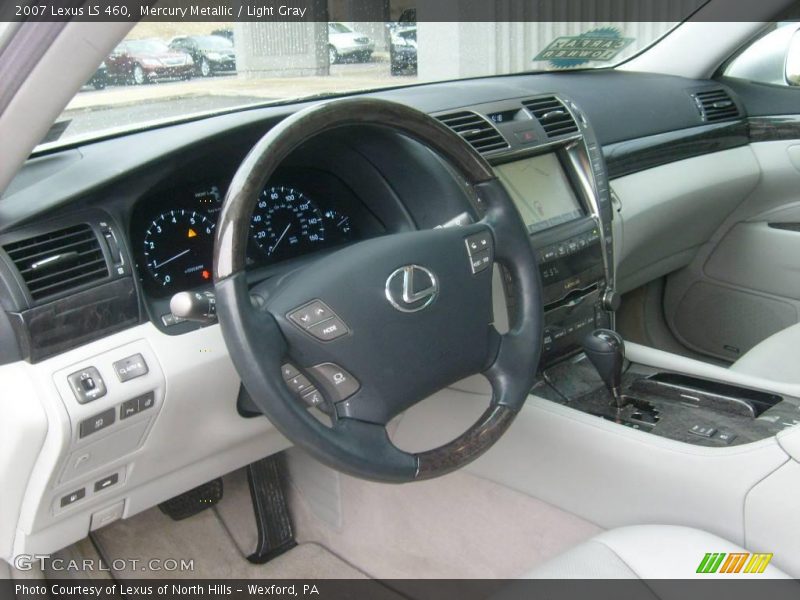 Mercury Metallic / Light Gray 2007 Lexus LS 460
