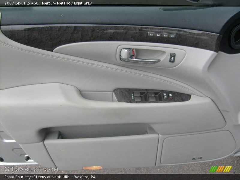 Mercury Metallic / Light Gray 2007 Lexus LS 460