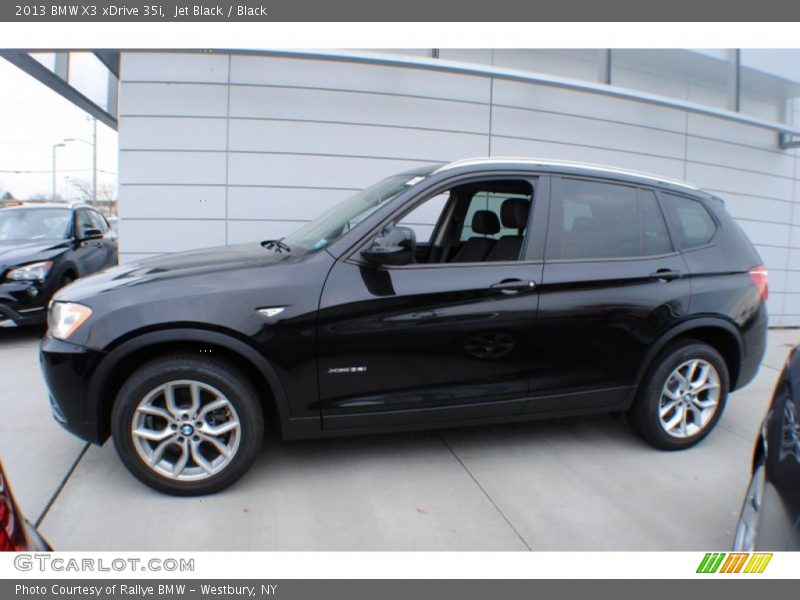 Jet Black / Black 2013 BMW X3 xDrive 35i