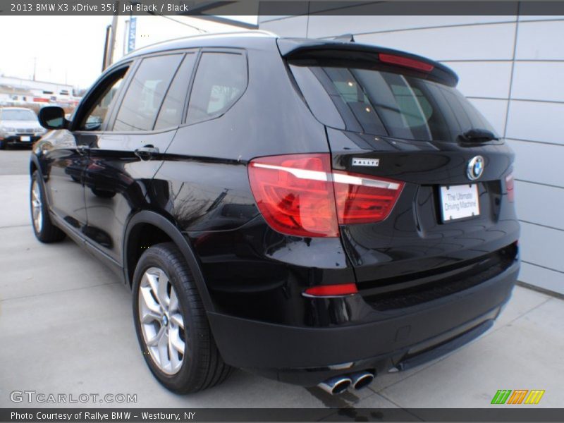 Jet Black / Black 2013 BMW X3 xDrive 35i