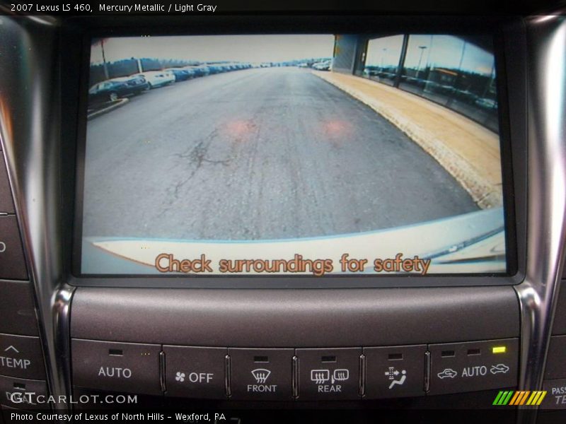 Mercury Metallic / Light Gray 2007 Lexus LS 460