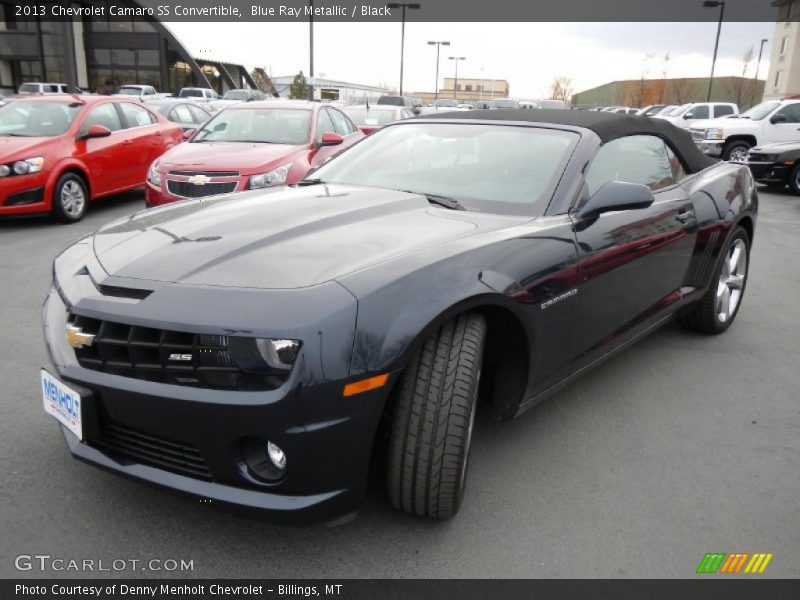 Front 3/4 View of 2013 Camaro SS Convertible