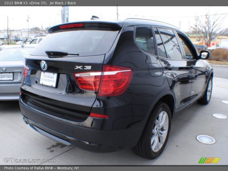 Jet Black / Black 2013 BMW X3 xDrive 35i