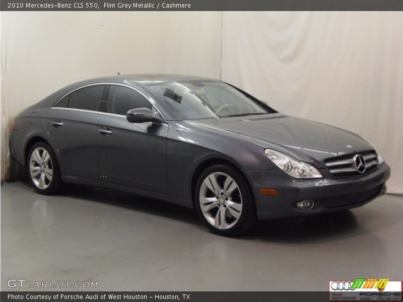 Flint Grey Metallic / Cashmere 2010 Mercedes-Benz CLS 550