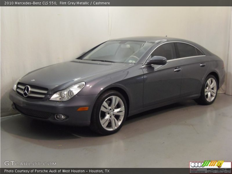 Flint Grey Metallic / Cashmere 2010 Mercedes-Benz CLS 550