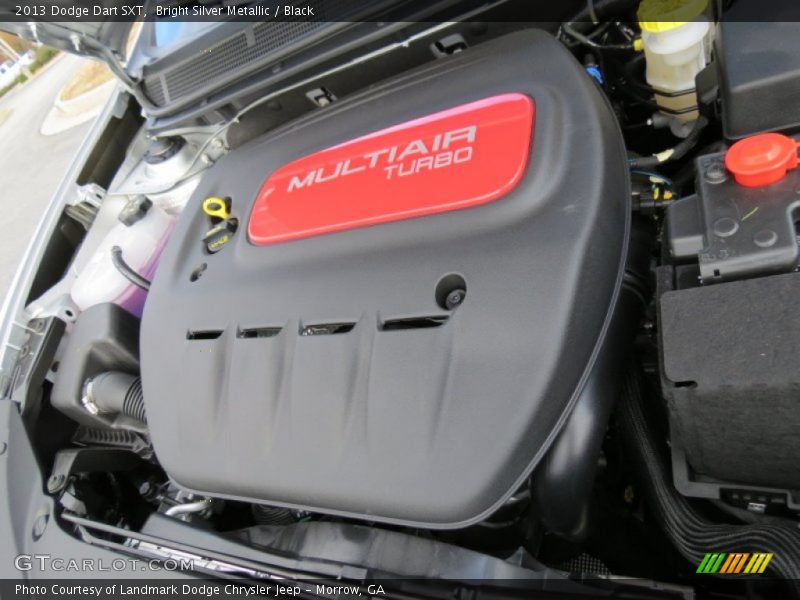 Bright Silver Metallic / Black 2013 Dodge Dart SXT