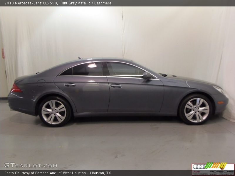Flint Grey Metallic / Cashmere 2010 Mercedes-Benz CLS 550