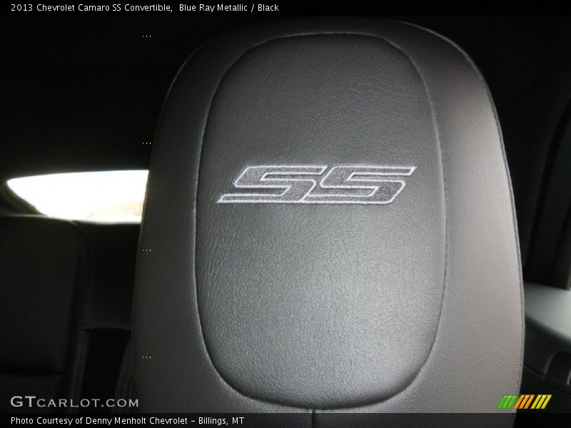 Blue Ray Metallic / Black 2013 Chevrolet Camaro SS Convertible