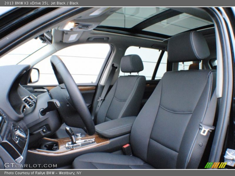 Jet Black / Black 2013 BMW X3 xDrive 35i