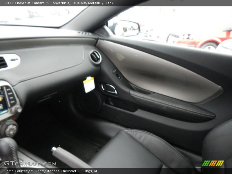 Blue Ray Metallic / Black 2013 Chevrolet Camaro SS Convertible