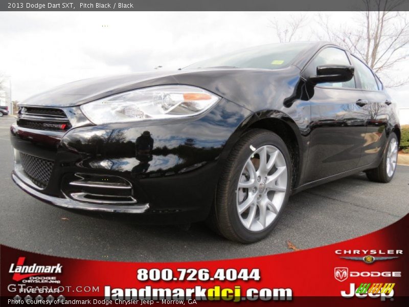 Pitch Black / Black 2013 Dodge Dart SXT