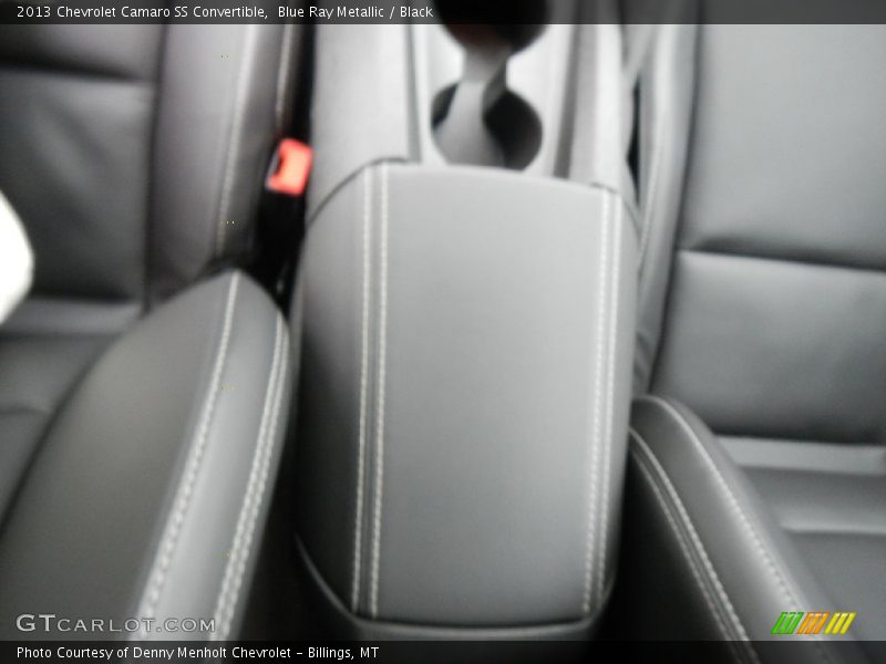 Blue Ray Metallic / Black 2013 Chevrolet Camaro SS Convertible