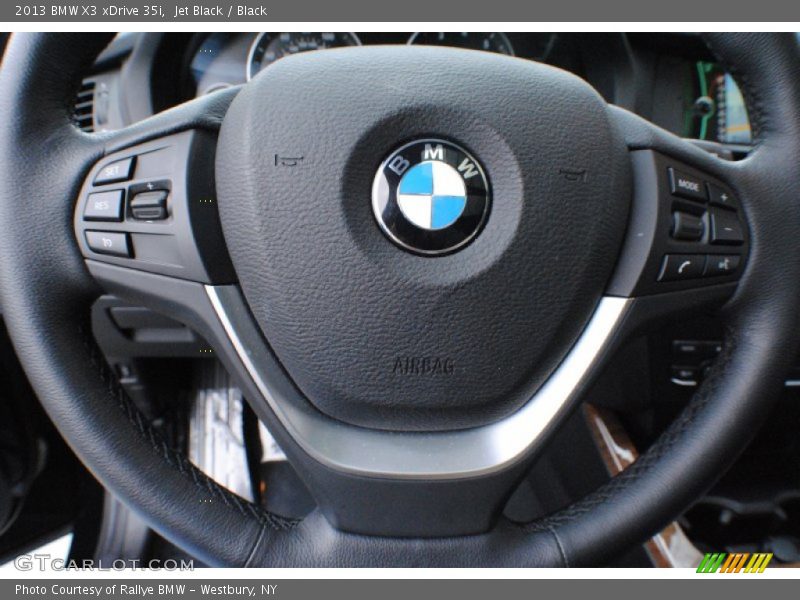 Jet Black / Black 2013 BMW X3 xDrive 35i