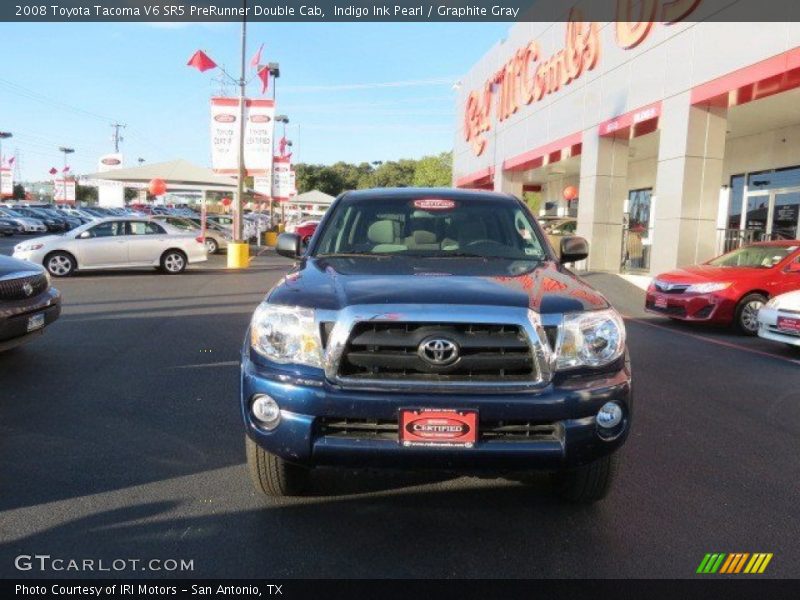 Indigo Ink Pearl / Graphite Gray 2008 Toyota Tacoma V6 SR5 PreRunner Double Cab