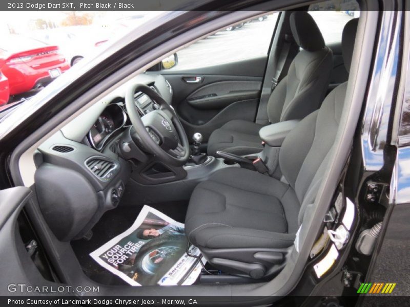 Pitch Black / Black 2013 Dodge Dart SXT