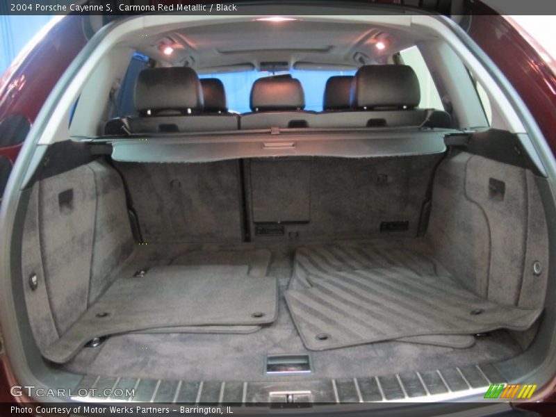 Carmona Red Metallic / Black 2004 Porsche Cayenne S