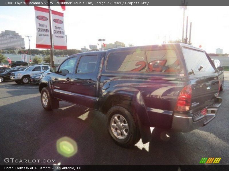 Indigo Ink Pearl / Graphite Gray 2008 Toyota Tacoma V6 SR5 PreRunner Double Cab