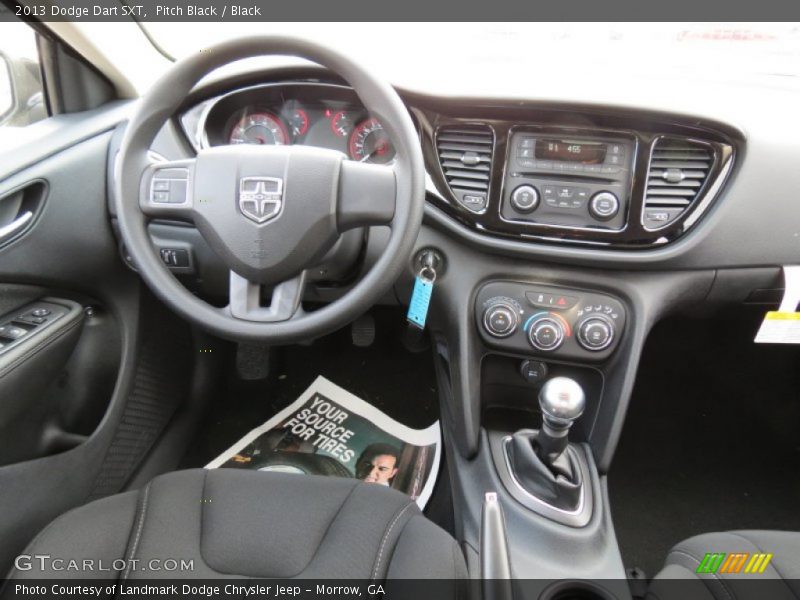 Pitch Black / Black 2013 Dodge Dart SXT
