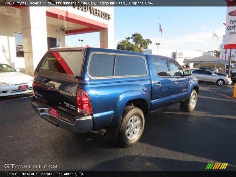 Indigo Ink Pearl / Graphite Gray 2008 Toyota Tacoma V6 SR5 PreRunner Double Cab