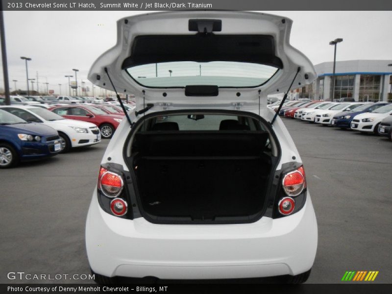 Summit White / Jet Black/Dark Titanium 2013 Chevrolet Sonic LT Hatch