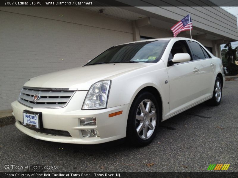 White Diamond / Cashmere 2007 Cadillac STS V6