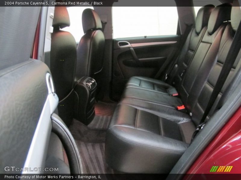 Carmona Red Metallic / Black 2004 Porsche Cayenne S