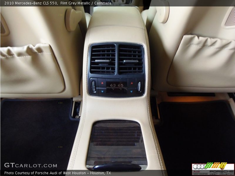 Flint Grey Metallic / Cashmere 2010 Mercedes-Benz CLS 550