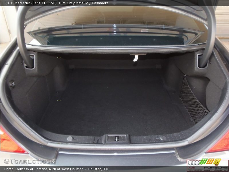 Flint Grey Metallic / Cashmere 2010 Mercedes-Benz CLS 550