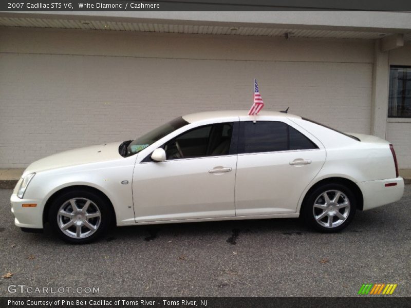 White Diamond / Cashmere 2007 Cadillac STS V6