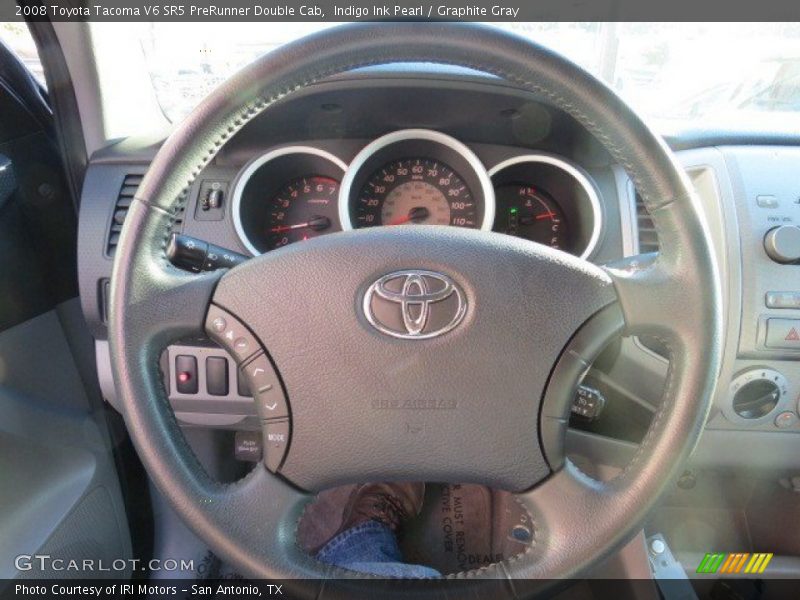Indigo Ink Pearl / Graphite Gray 2008 Toyota Tacoma V6 SR5 PreRunner Double Cab
