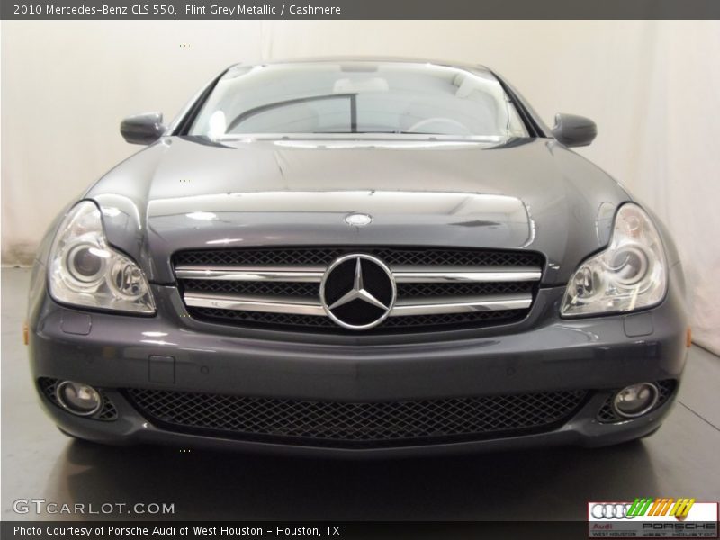 Flint Grey Metallic / Cashmere 2010 Mercedes-Benz CLS 550