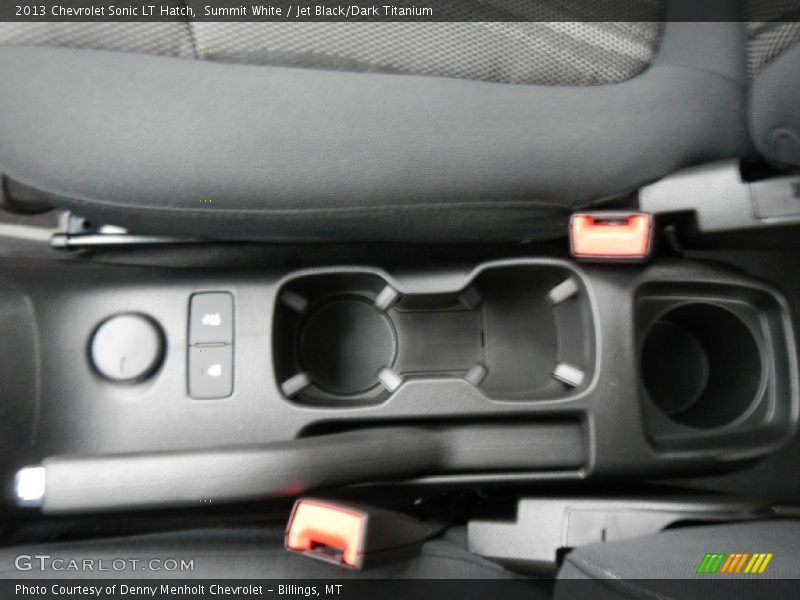 Summit White / Jet Black/Dark Titanium 2013 Chevrolet Sonic LT Hatch