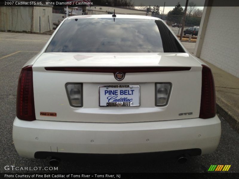 White Diamond / Cashmere 2007 Cadillac STS V6