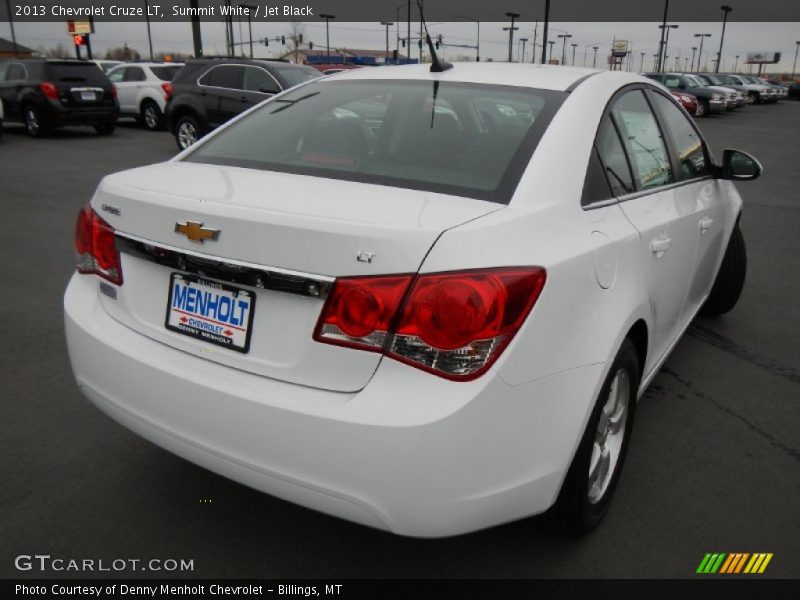 Summit White / Jet Black 2013 Chevrolet Cruze LT
