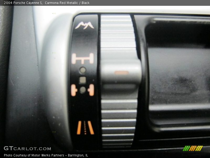 Carmona Red Metallic / Black 2004 Porsche Cayenne S