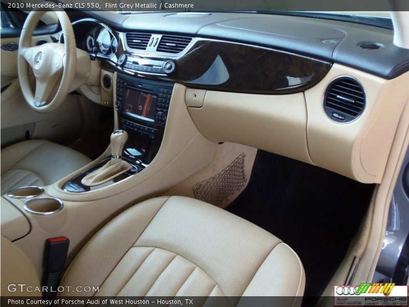 Flint Grey Metallic / Cashmere 2010 Mercedes-Benz CLS 550