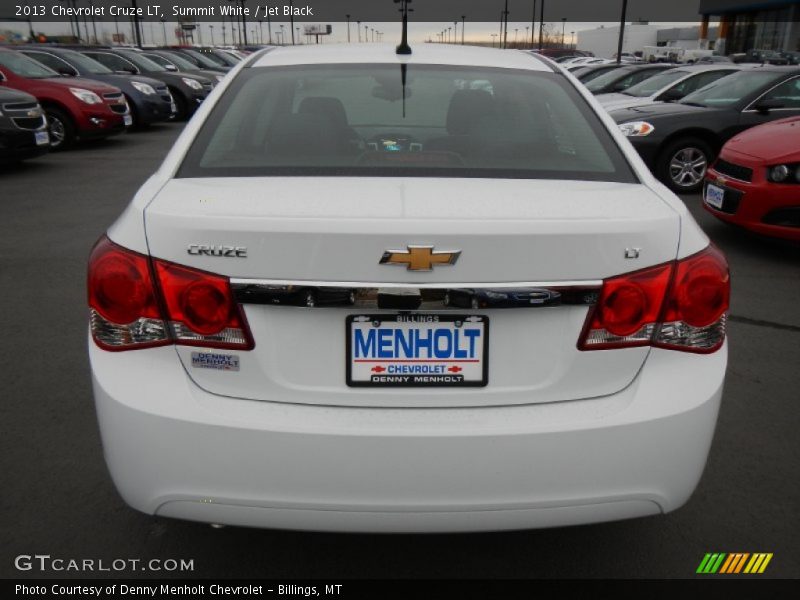 Summit White / Jet Black 2013 Chevrolet Cruze LT