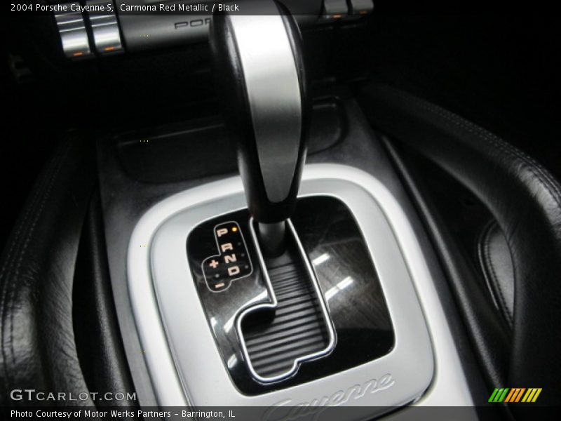 Carmona Red Metallic / Black 2004 Porsche Cayenne S